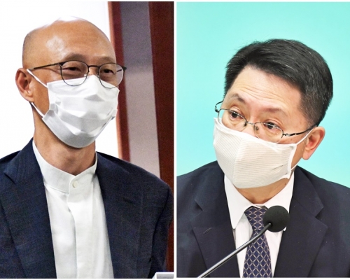 薛永恒(右)、黃錦星(左)。資料圖片