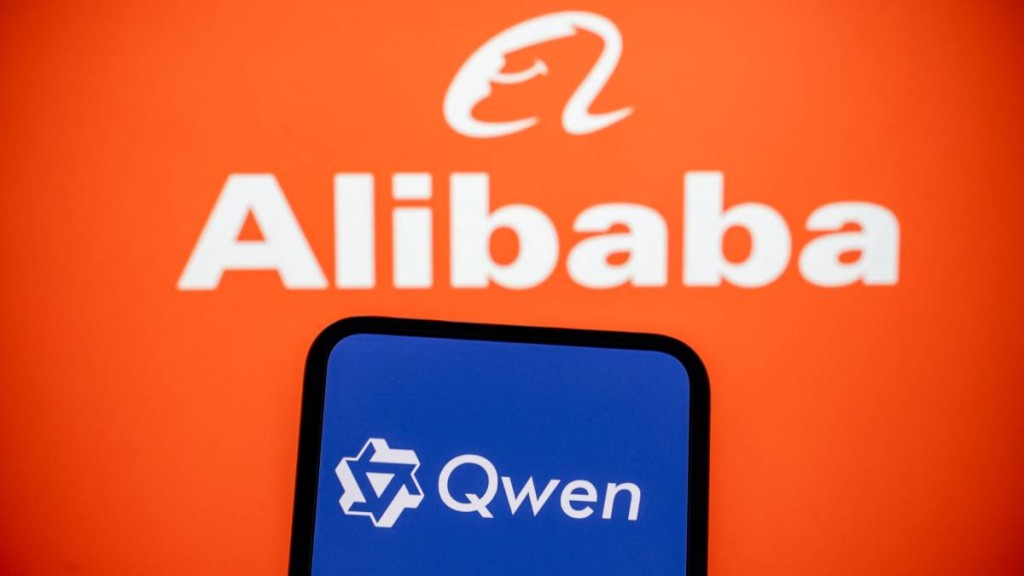 互聯網巨頭競相爭奪AI入口，阿里巴巴的千問App便全面接入日常生活。法新社