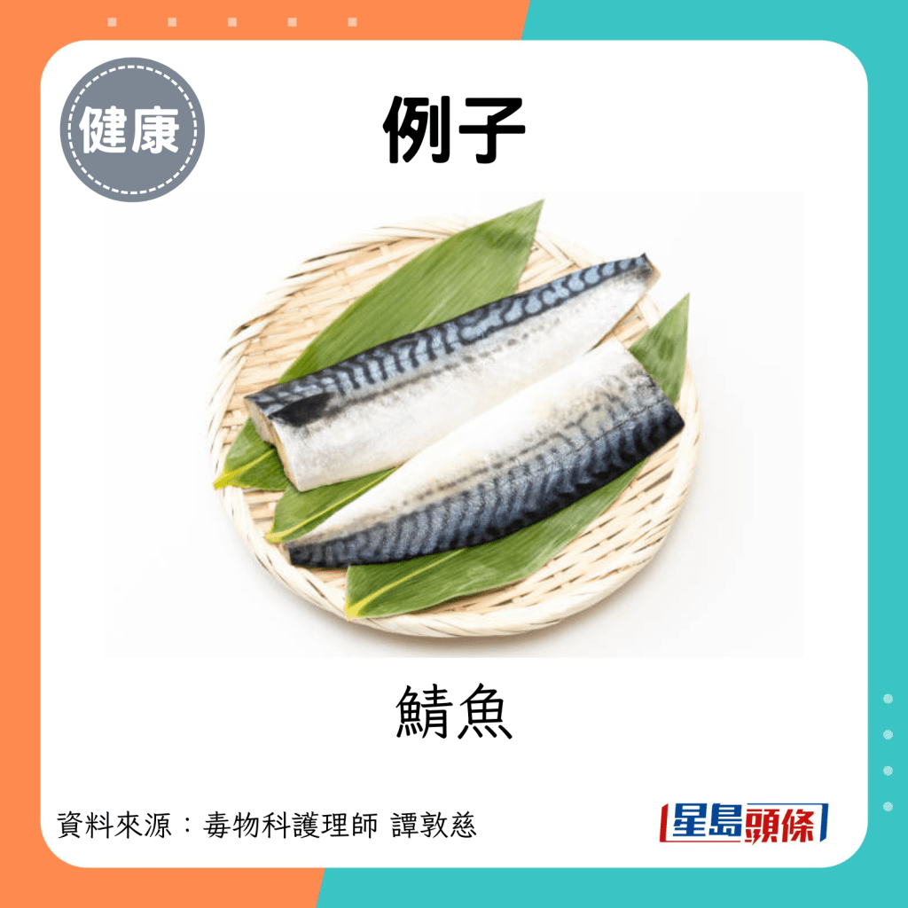 例子：鯖魚