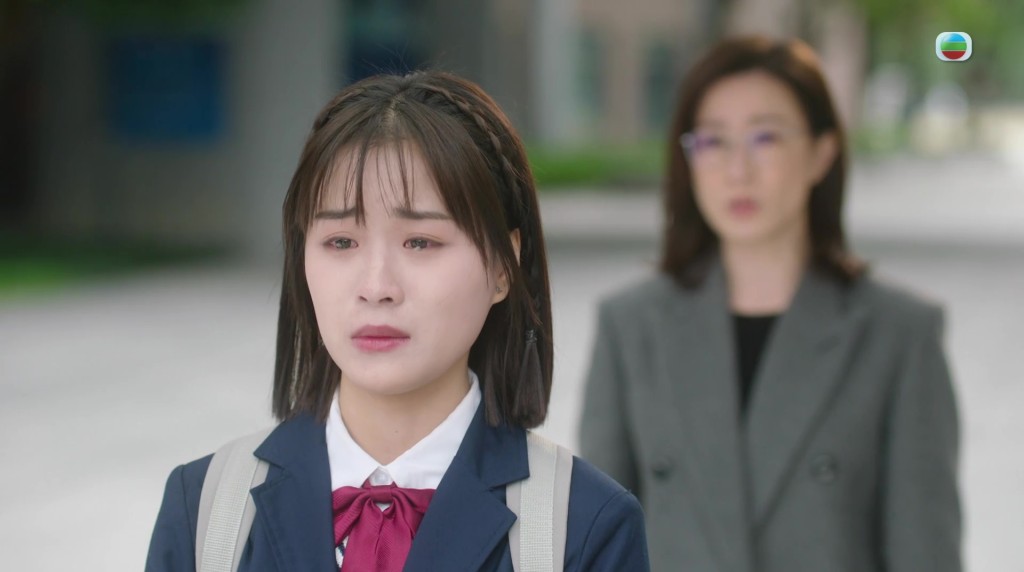 飾演佘詩曼女兒Tracy的新人樂珈嘉戲份重。