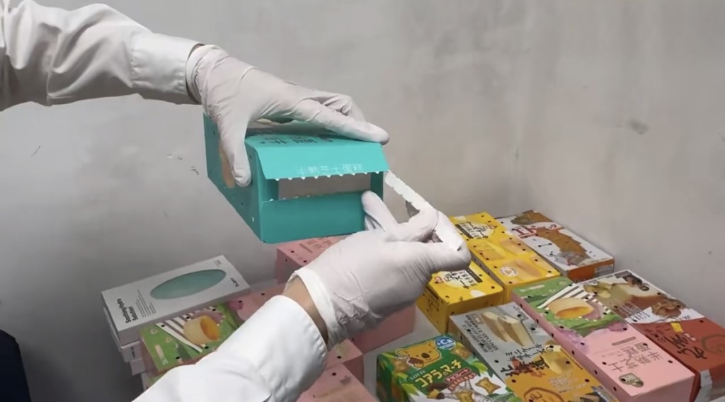 羅湖海關截獲外來物種黃額絲雀。海關發佈