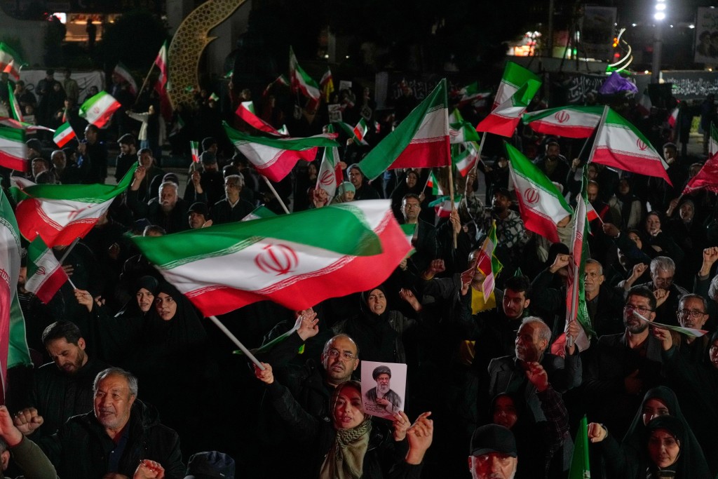 伊朗毋惧美军空袭。美联社