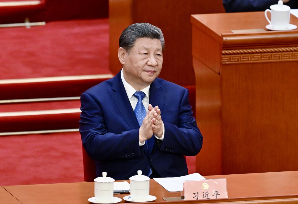 中共中央總書記、國家主席、軍委主席習近平出席全國政協十四屆四次會議。 中共中央總書記、國家主席、軍委主席習近平出席全國政協十四屆四次會議。