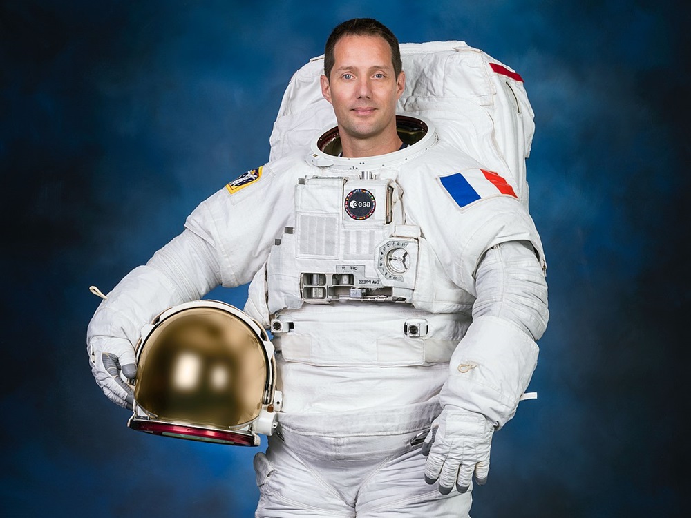 法國太空人佩斯凱(Thomas Pesquet)。歐洲太空總署圖片