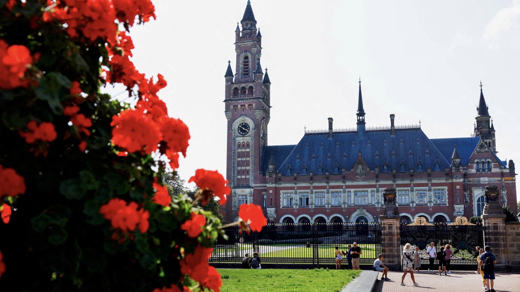國際法院（ICJ）位於荷蘭海牙。 路透社