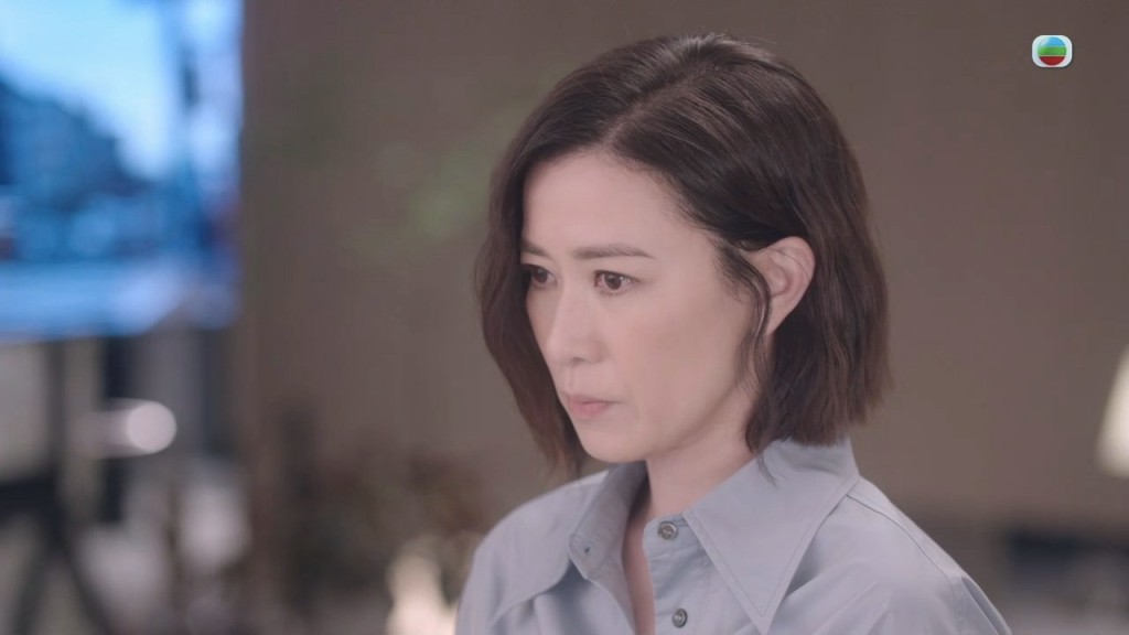 Man姐流露軟弱一面。