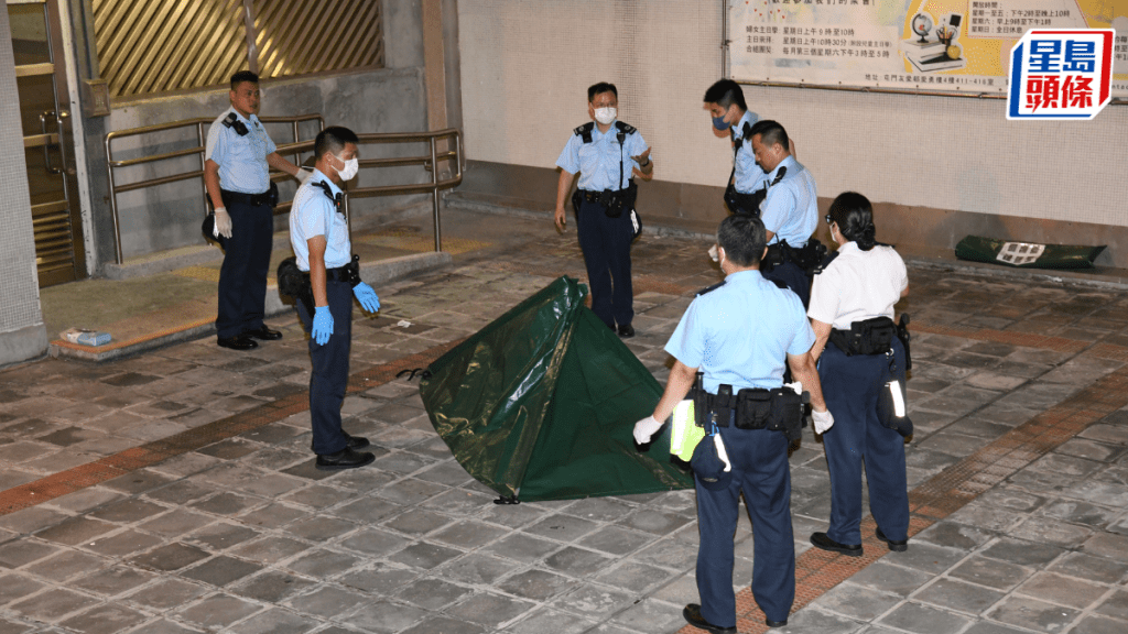 警員到場調查。