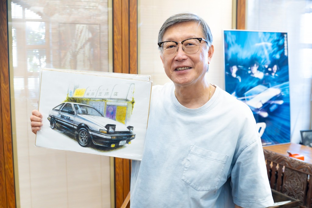劉偉強指《頭文字D》20年後睇返都係咁好睇。 劉偉強指《頭文字D》20年後睇返都係咁好睇。