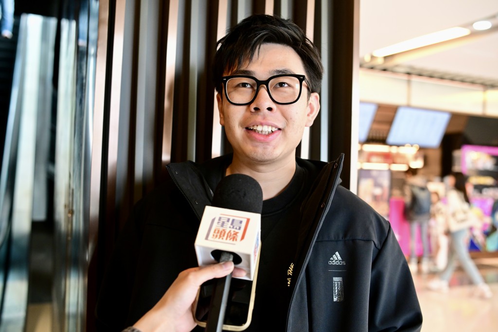 來自廈門的饒先生。劉駿軒攝