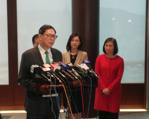 金管局總裁陳德霖。