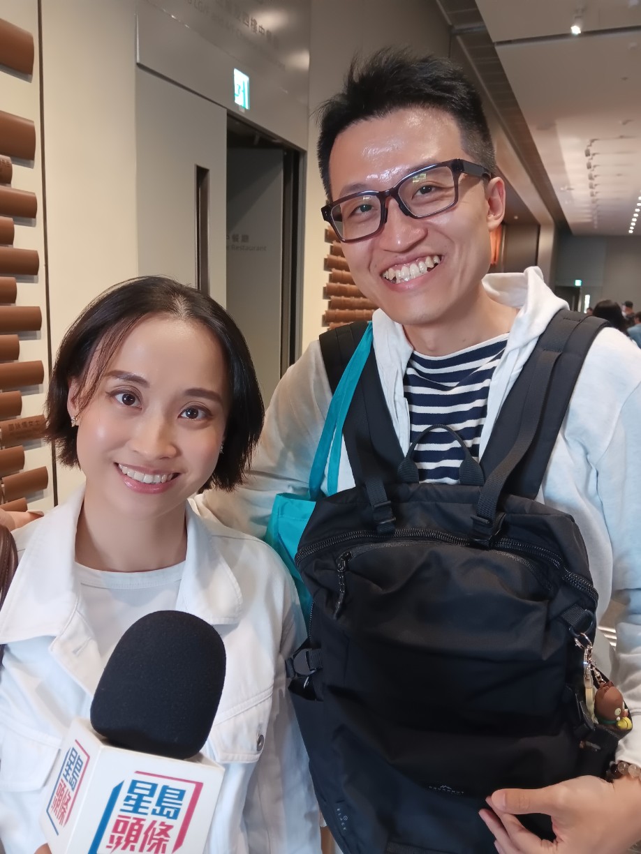 現場購買（walk-in）的潘生潘太表示，對埃及文化有深厚興趣。