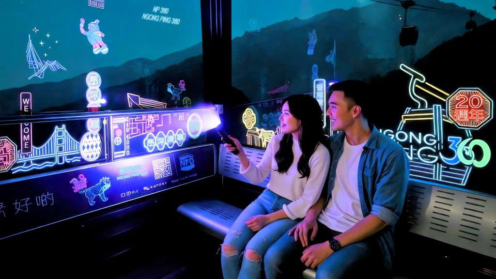 昂坪360籌備暑假特定日子推夜間纜車。昂坪360圖片