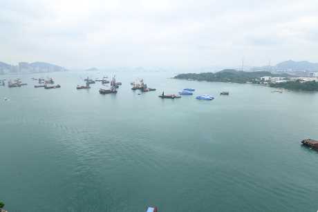 單位擁吸引的無垠海景，視野可及港島西一帶。