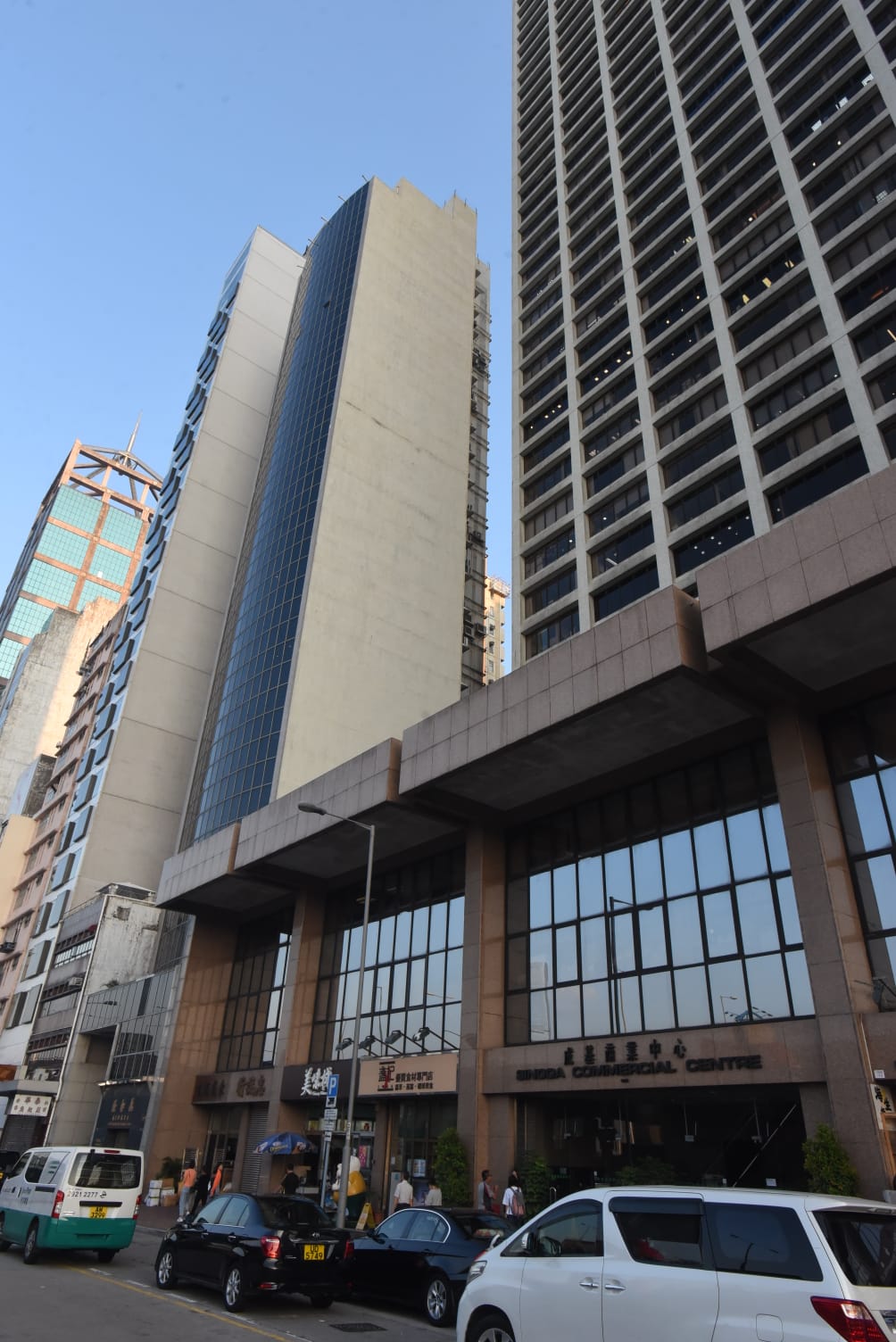 現場是成基商業中心。 徐裕民攝
