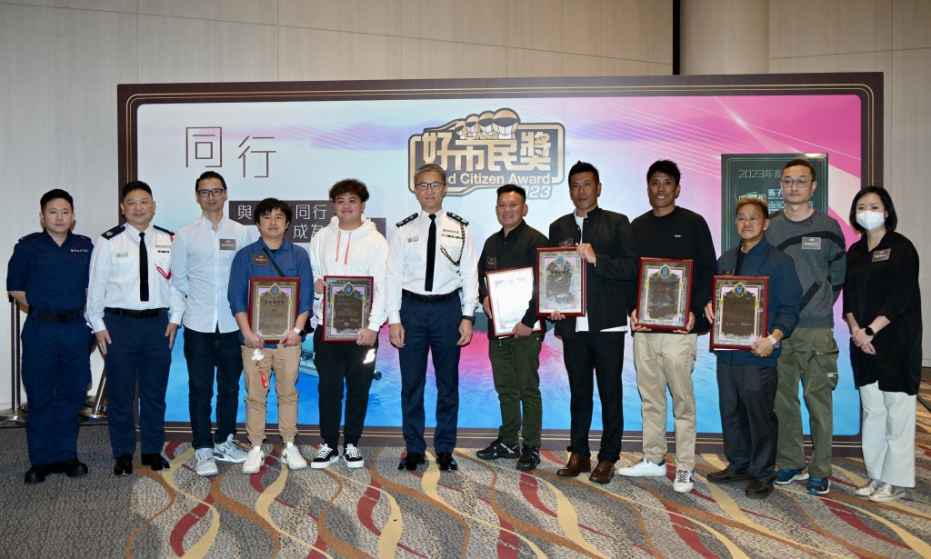 今年「全年好市民獎」是由6名船家獲得。蘇正謙攝