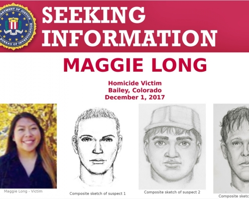 FBI重新調查2017年科羅拉多州亞裔少女被殺案是否涉及種族仇恨。AP資料圖片
