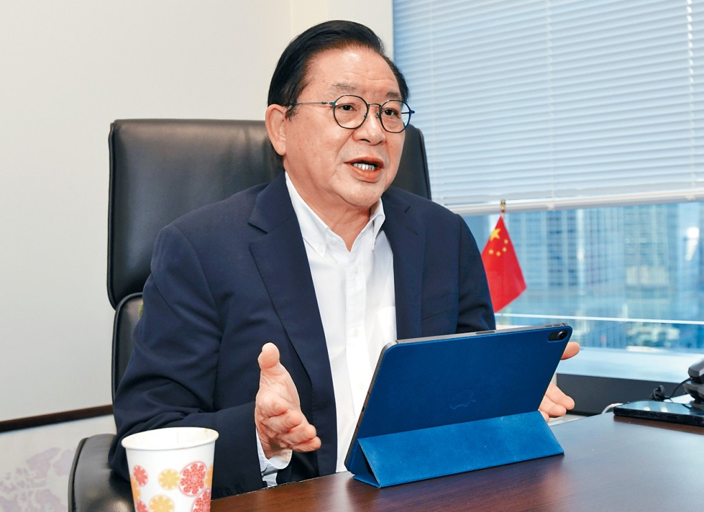 林健鋒指國家「十五五」規劃對香港要求更高，需要進一步服務國家發展大局。