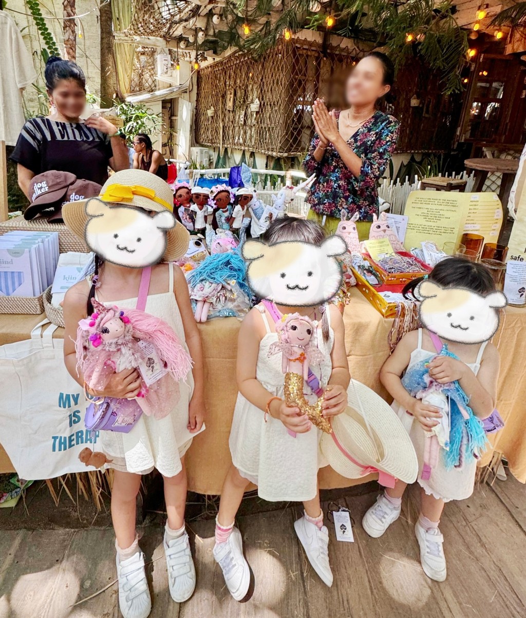 陳嘉寶向來對女兒照顧有加。 陳嘉寶向來對女兒照顧有加。