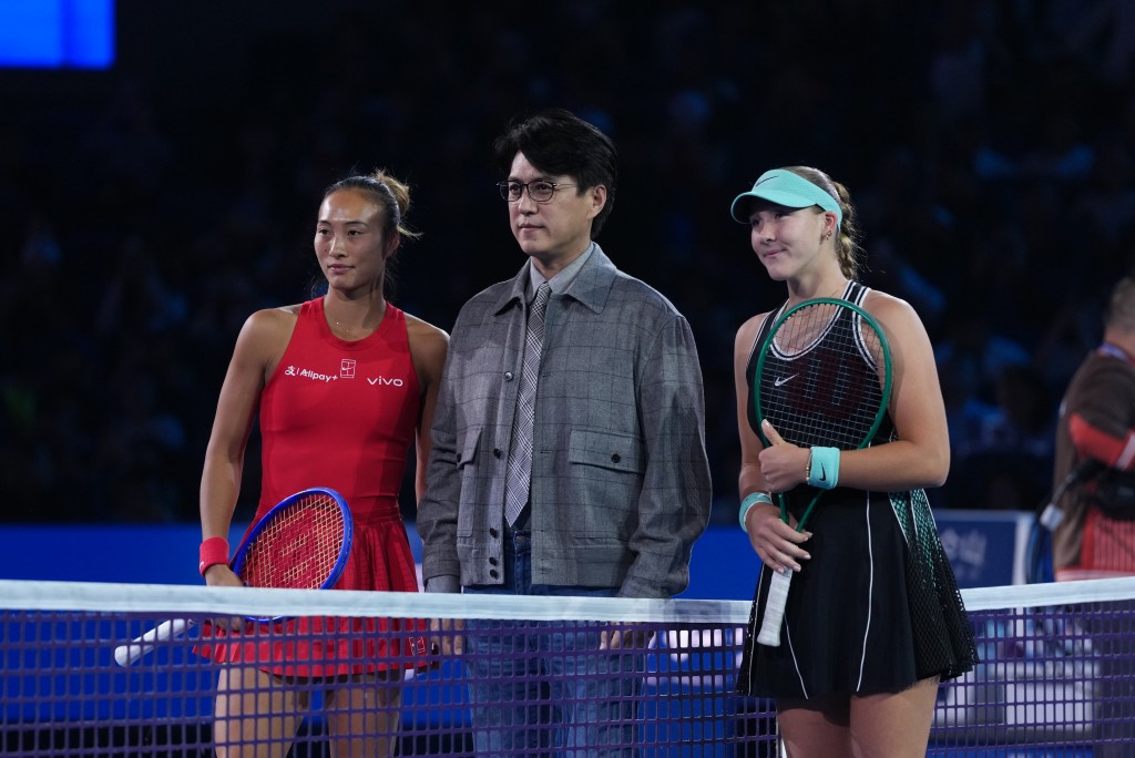 郑钦文取得个人首个WTA 1000级赛事冠军。新华社