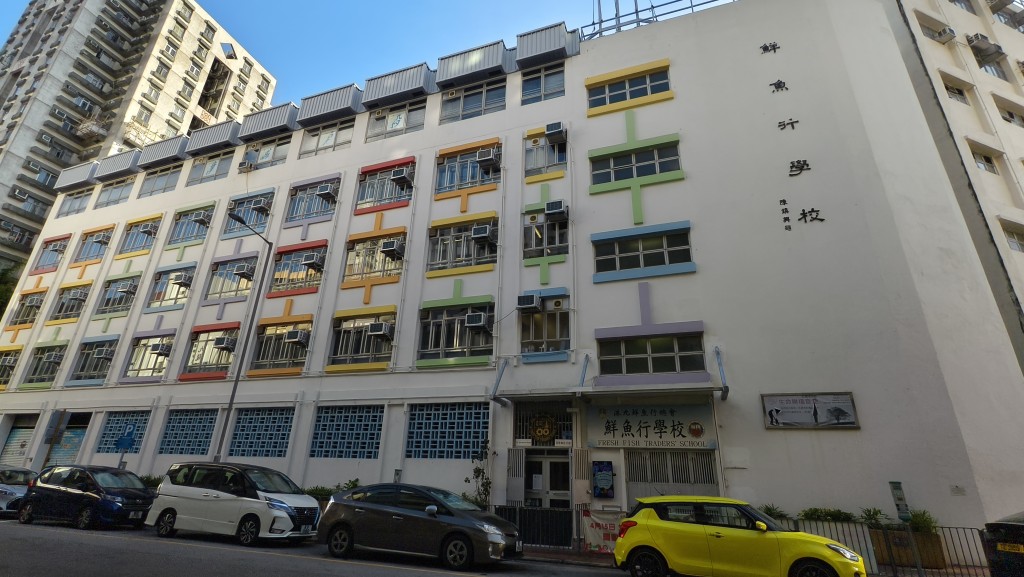 鮮魚行學校家長受影響。徐裕民攝 鮮魚行學校家長受影響。徐裕民攝