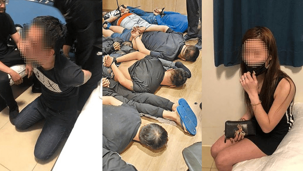 台版柬埔寨詐騙集團幹部「蝦董」偕女友偷渡失敗遭逮捕。