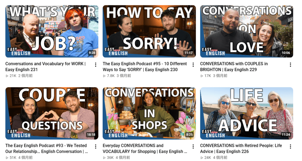 YouTube@EasyEnglishVideos