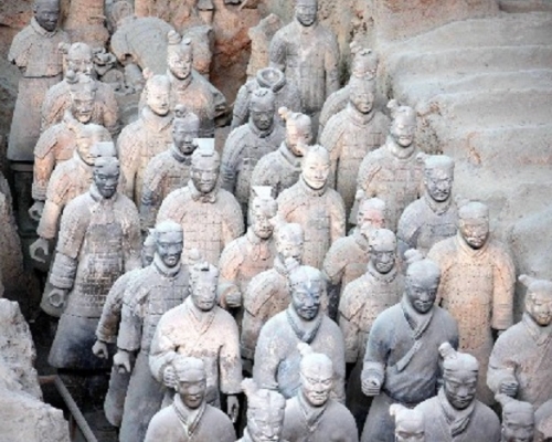 兵馬俑。網圖