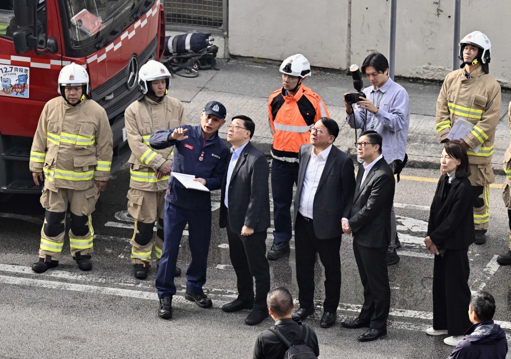 行政長官李家超和特區政府有力有效應對處置。資料圖片