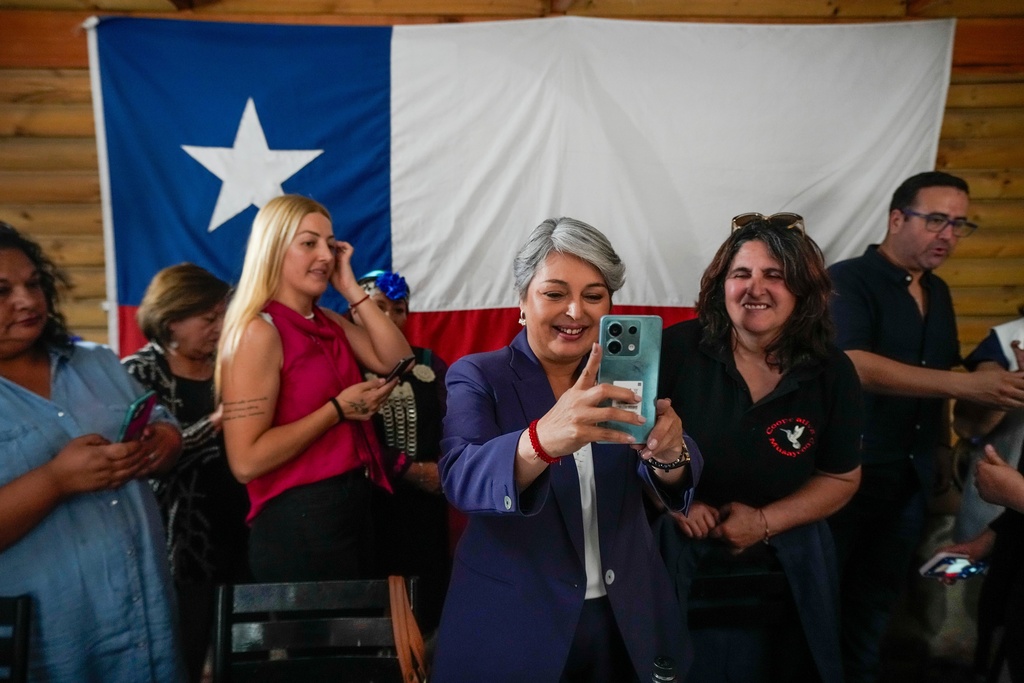 哈拉在首轮选举中得票最高。美联社