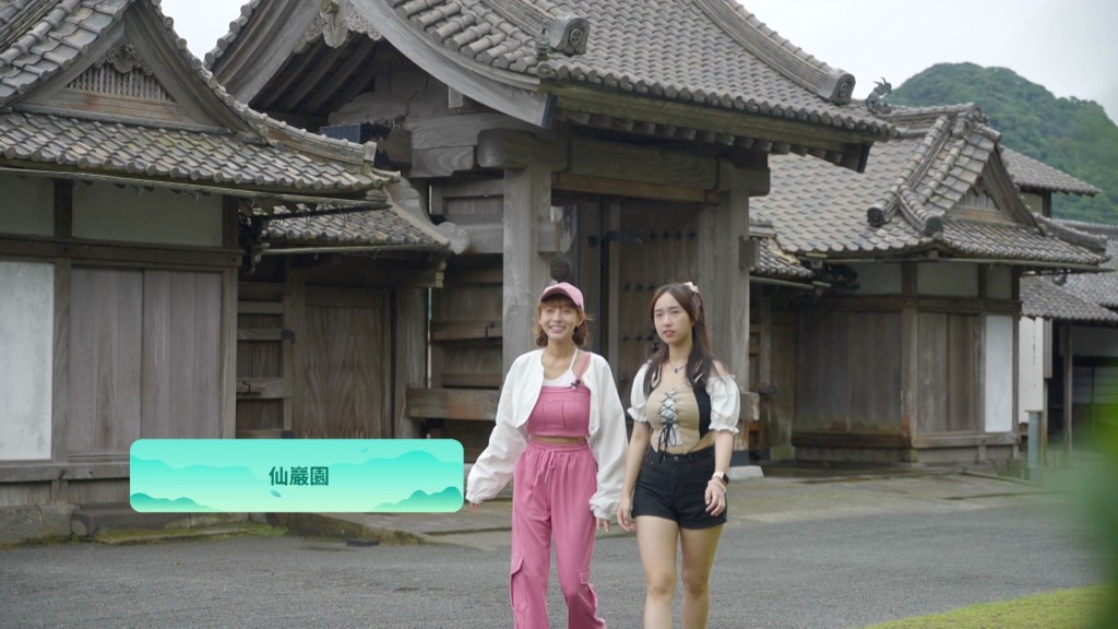 林襄去年拍攝TVB節目《自然系女子日本旅行》與林映暉遊日本。