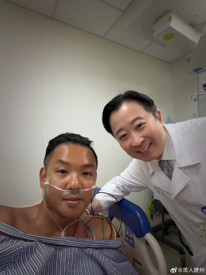 陳建州感謝醫護團隊的救命之恩：「我一輩子不會忘！」