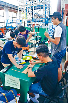 港大團隊設計抗震樓宇模型,在台灣「抗震盃」囊括研究生組首獎等六個獎項。