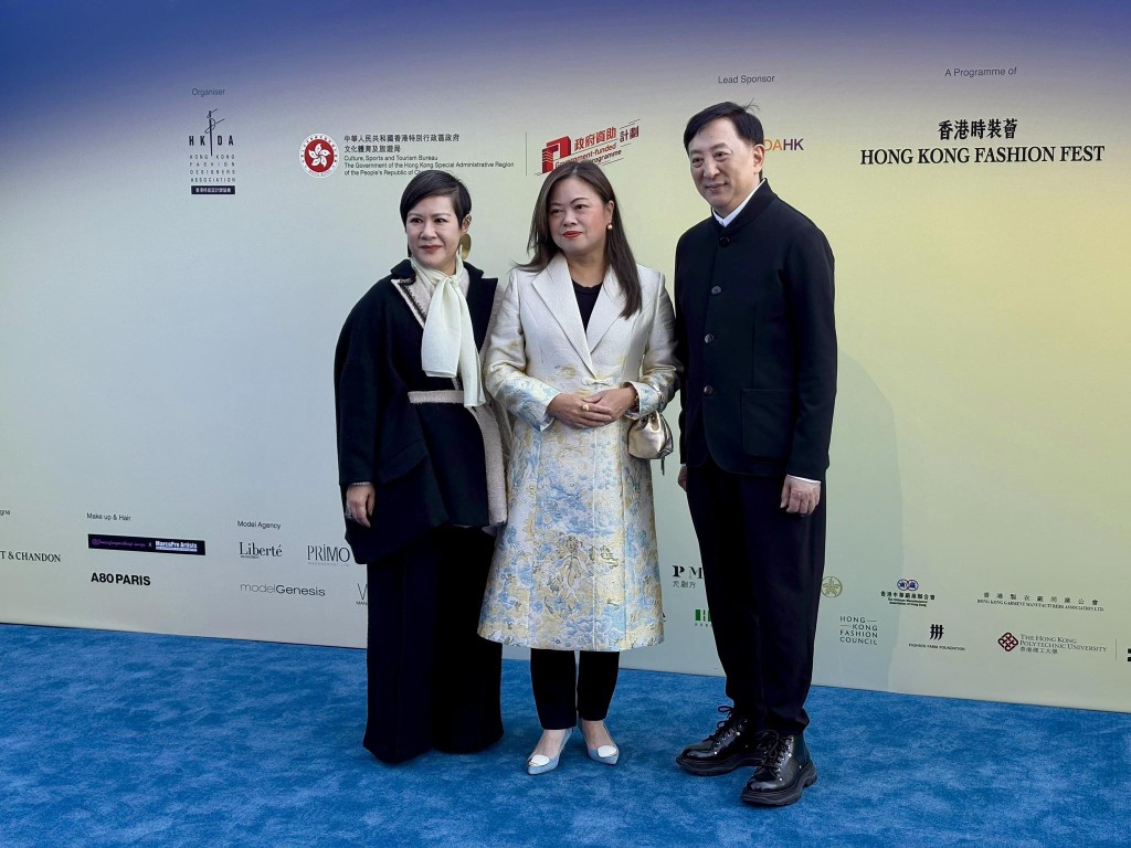 羅淑佩出席香港時裝薈開幕高訂時裝展。羅淑佩FB圖片