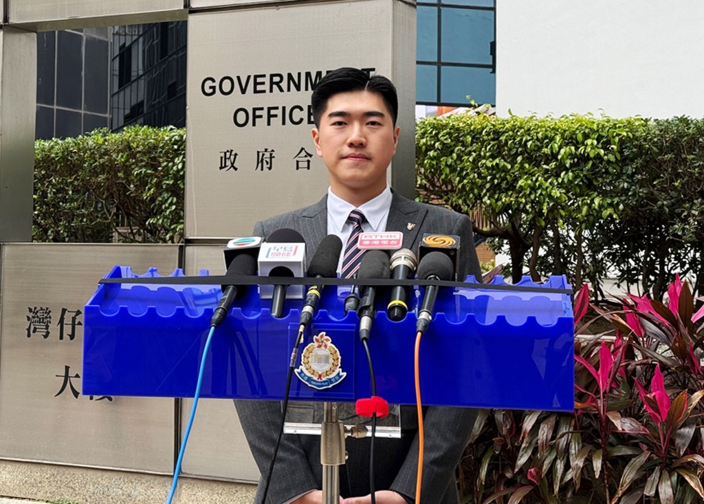 警方商罪科訛騙案調查組高級督察林浩廉。雷璟怡攝