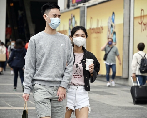 周六最高氣溫達29度,但在下周初氣溫將再度下降。資料圖片