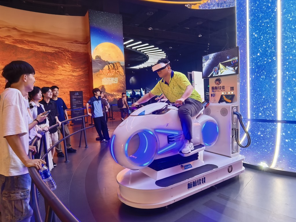 珠海太空中心是高中公民科內地考察景點之一。(圖片來源：新華社)