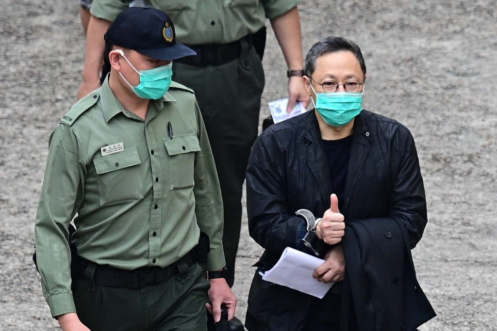 戴耀廷被控以串謀顛覆國家政權罪。