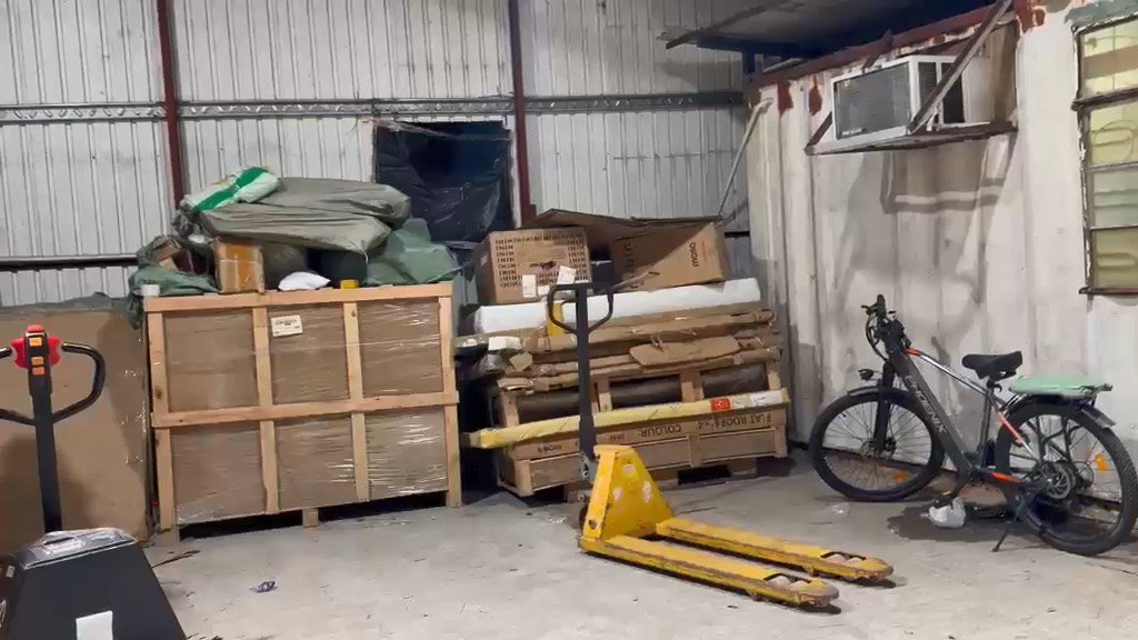 涉事鐵皮場位於粉嶺坪輋。 涉事鐵皮場位於粉嶺坪輋。