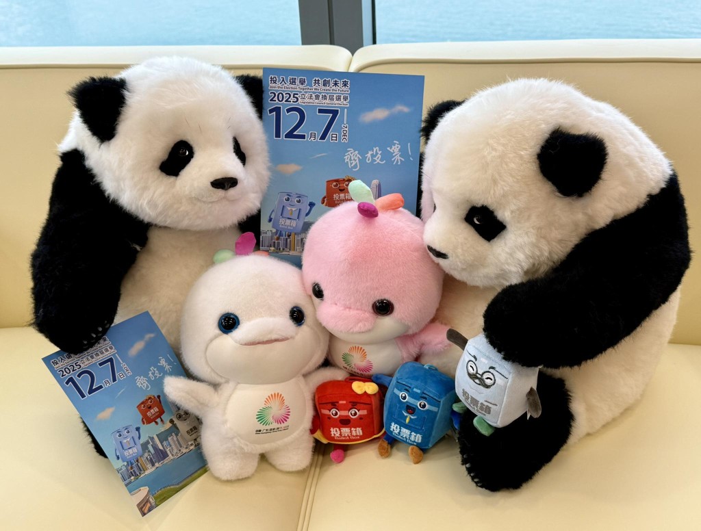 帖文圖中的7位「小朋友」，亦一同合照宣傳選舉。羅淑佩FB圖片