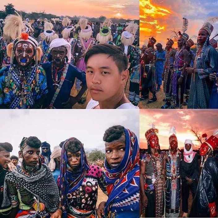 Arnold Putra喜歡探訪原始部落。網圖