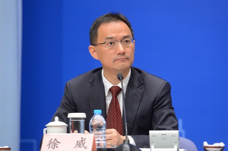 徐威為前上海市政府新聞發言人。網上圖片