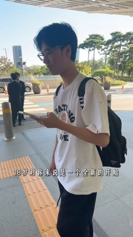 馬景濤前妻分享兒子的成長片段。 馬景濤前妻分享兒子的成長片段。