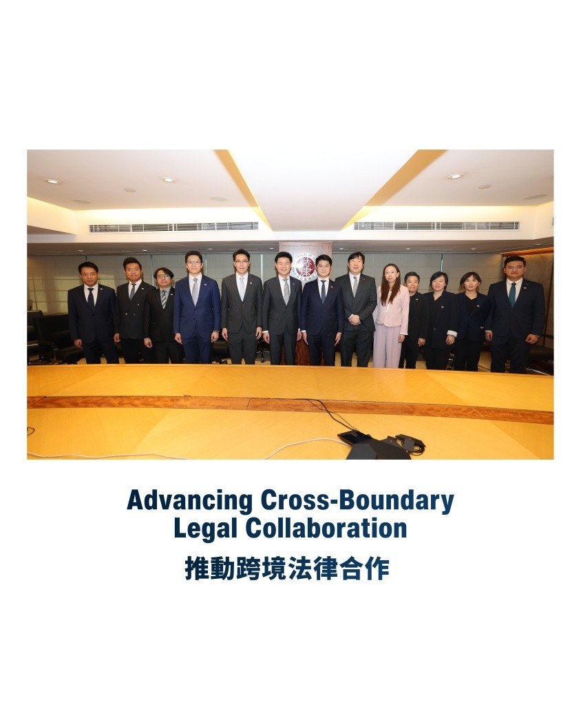 香港律師會於3月18日接待了三個代表團到訪律師會。