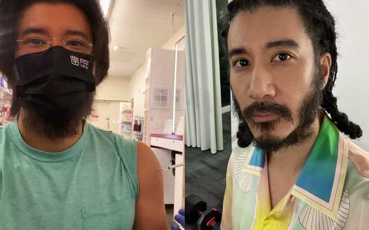 王力宏晒「頹Look」打針照，網民卻錯Fo叫他剃吓鬚。