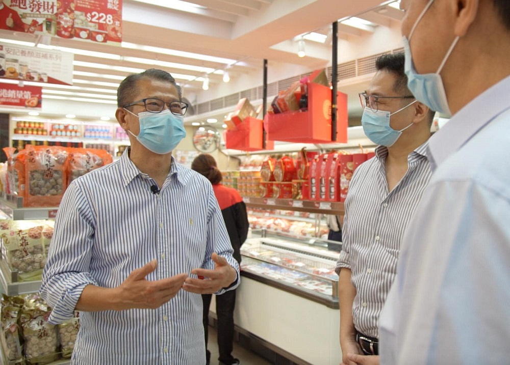 財政司長陳茂波提醒市民,消費券登記將於今晚午夜前截止。陳茂波FACEBOOK