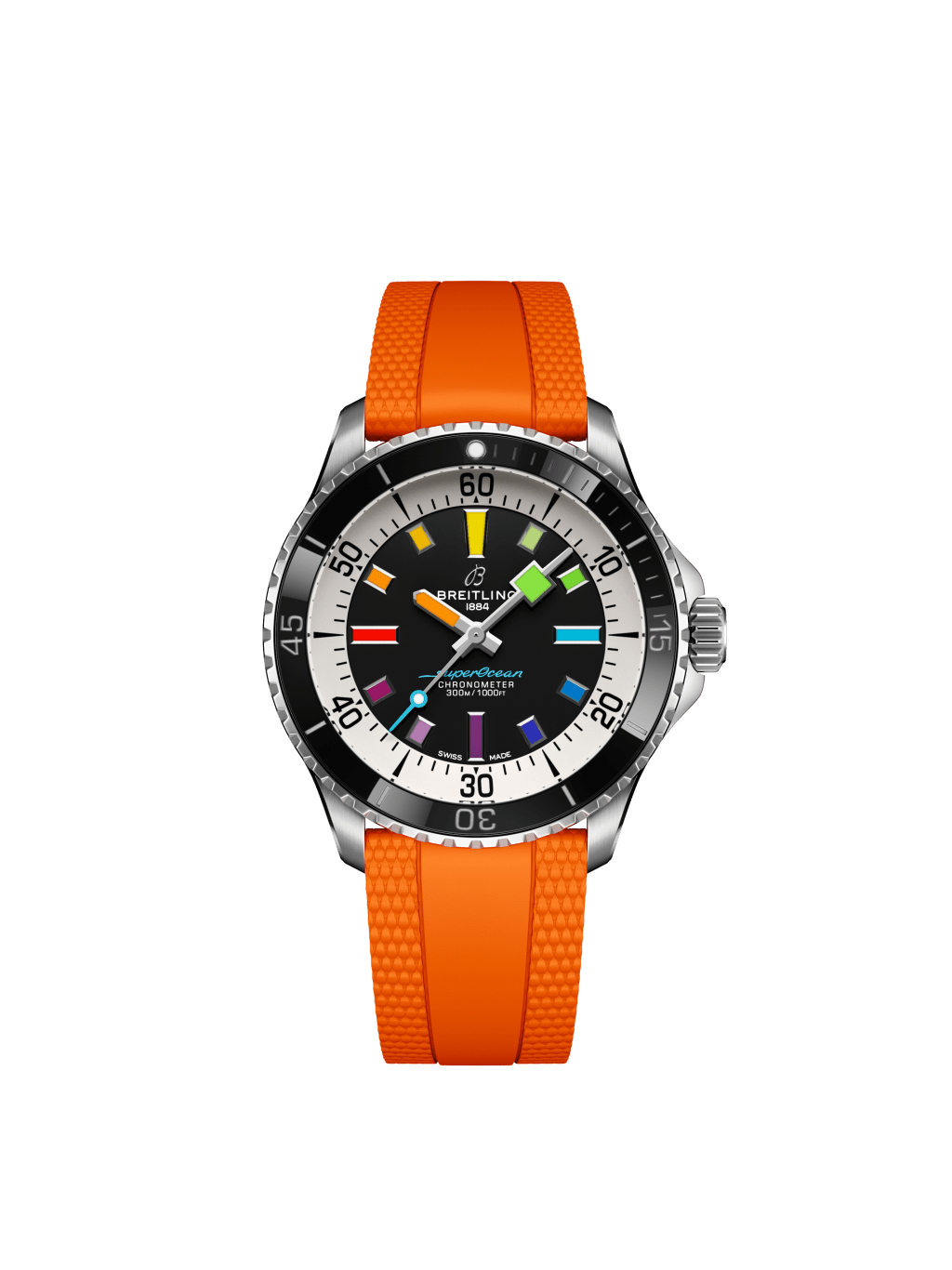 Breitling Superocean Automatic 42，表壳：42mm/ 机芯：Breitling 17自动/ 售价：$36,000。