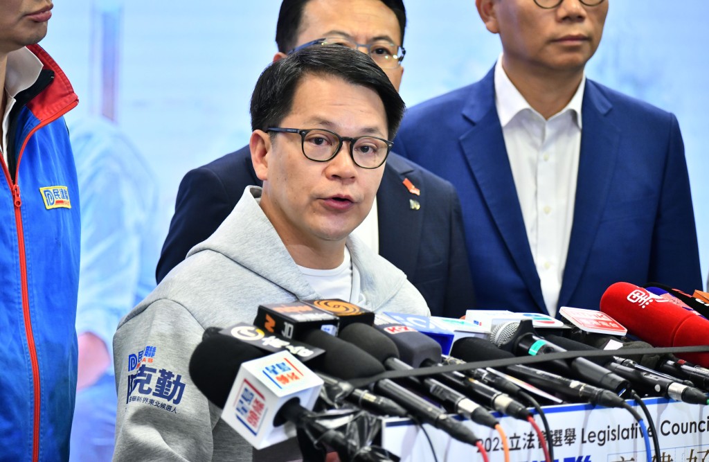 陳克勤稱,蓋印問題令無效票增加。 陳克勤稱,蓋印問題令無效票增加。