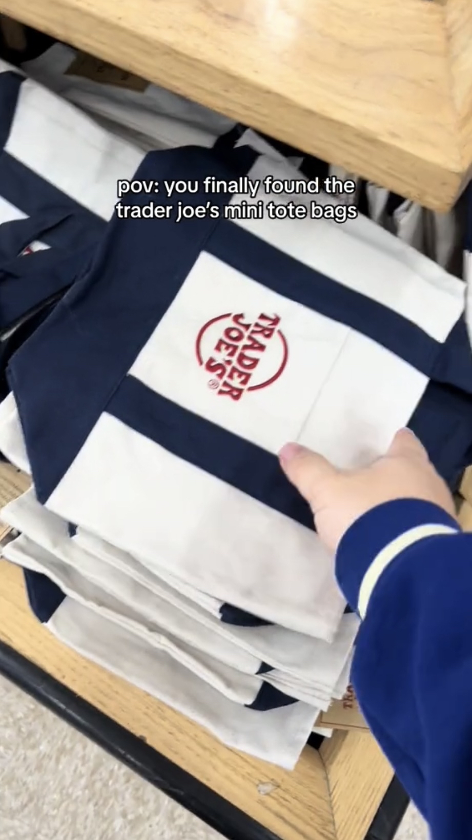 有網民為儲齊4色連跑多間Trader Joe's。 TikTok