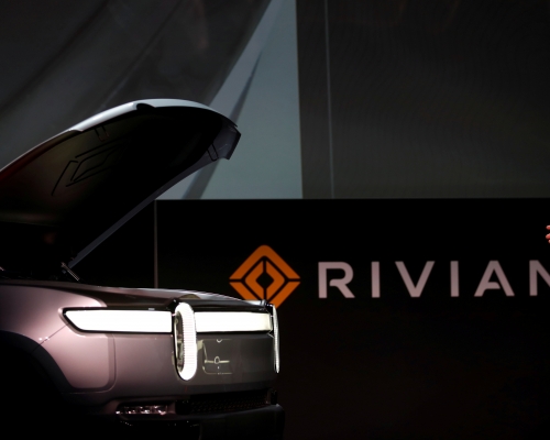 電動車初創公司Rivian上調美國上市的招股區間至72至74美元。路透社圖片