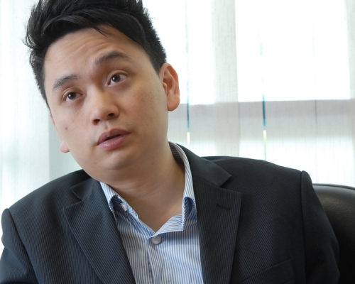沈旭暉自一四年加入由李澤楷私人名義持有的《信報》。資料圖片